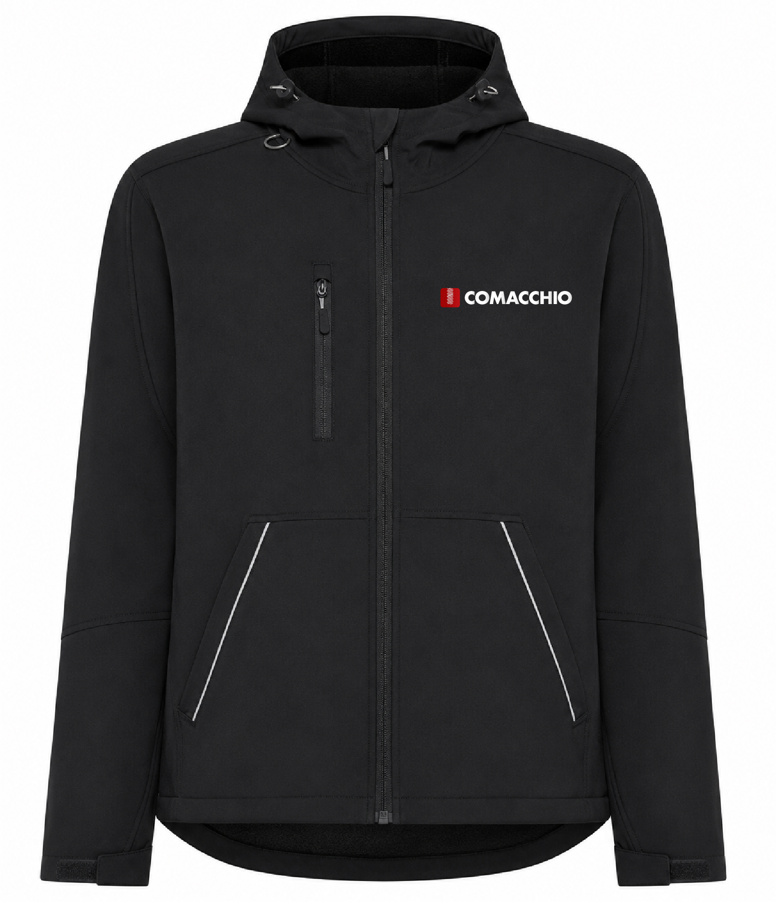 COMACCHIO PADDEDJACKET MAN BLACK FRONT Lightweight jacket - Image 1